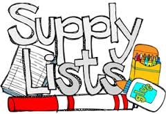 NES Supply Lists 2023 - 2024